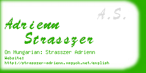 adrienn strasszer business card